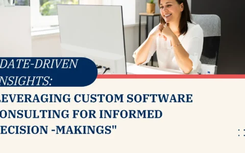 Data-Driven Insights: Leveraging Custom Software Consulting for Informed Decision-Making