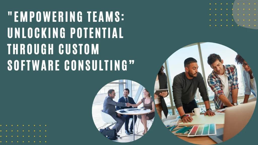 Empowering Teams: Unlocking Potential through Custom Software Consulting