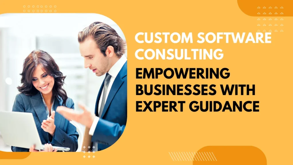 Custom Software Consulting: Empowering Businesses With Expert Guidance