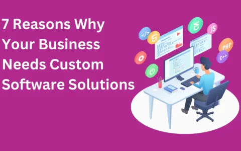 7 Reasons Why Your Business Needs Custom Software Solutions