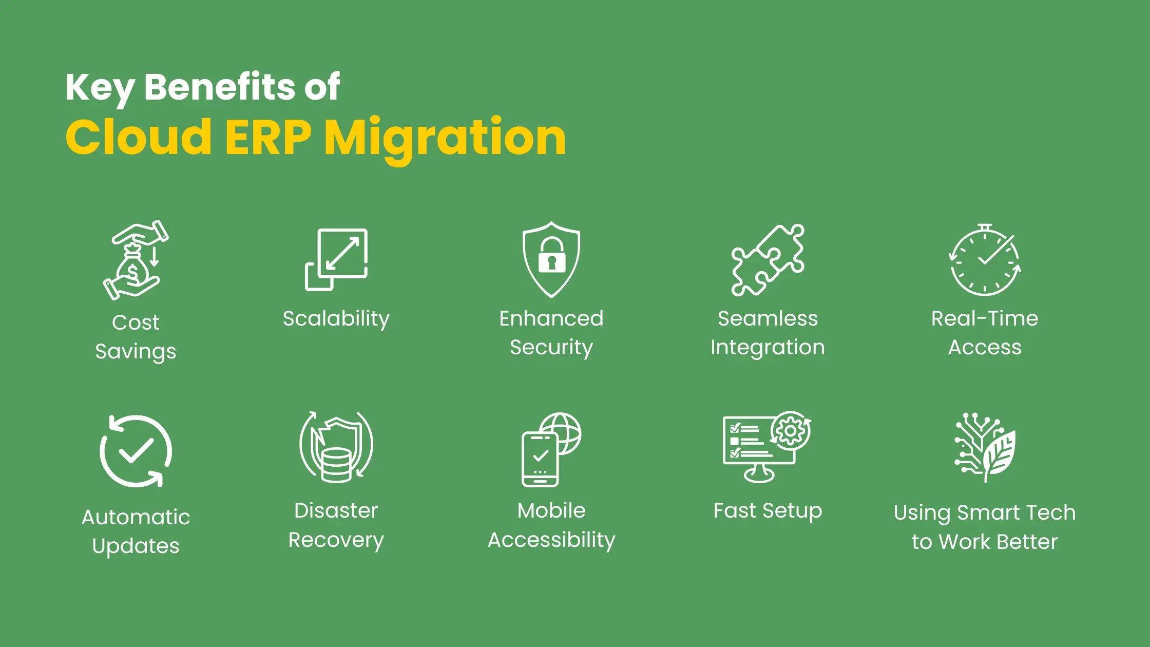 Key Benefits of Cloud ERP Migration